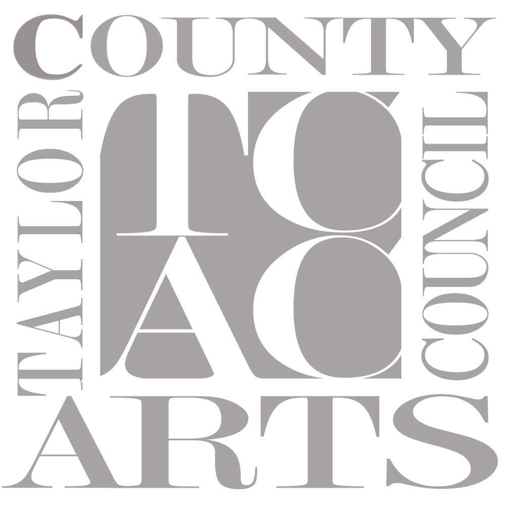 TCAC, The Taylor County Arts Council 1996 Logo at Gallery 62 West by Shelly L. Solberg at Vue Fine Art & Design