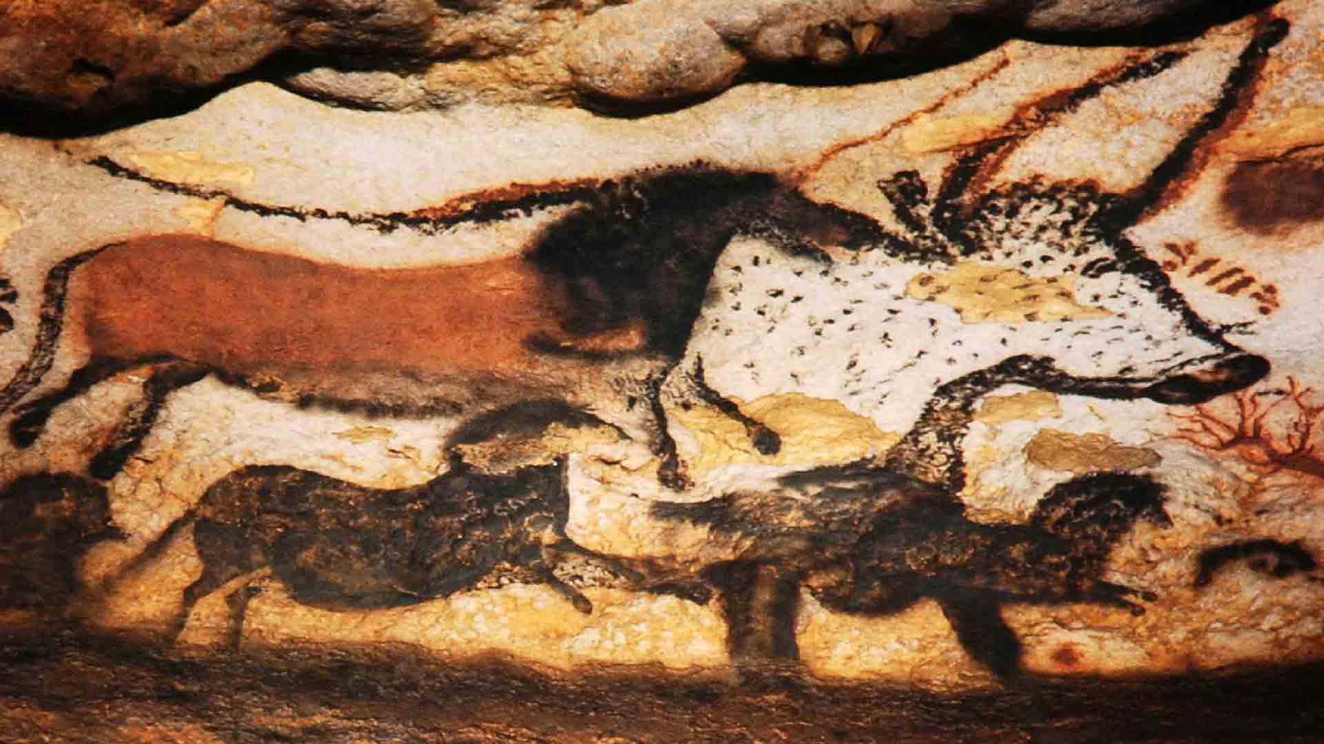 The Hall of Bulls in the Caves of Lascaux, Southwestern France. (CC0 1.0)