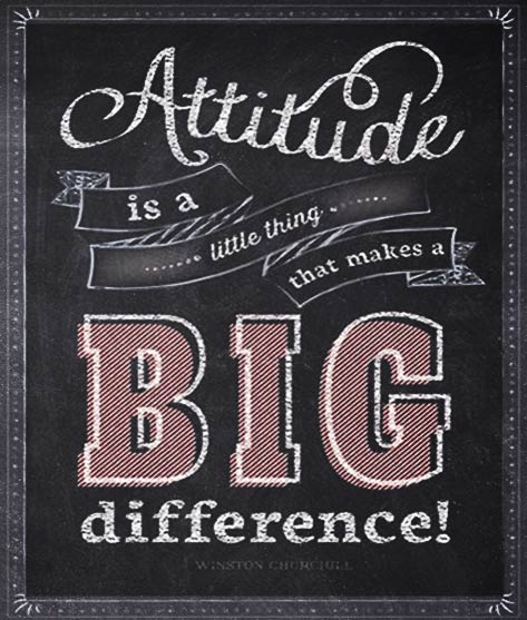 Attittude is a little thing that makes a big difference. Pinterest pin by Rachael Ray at https://www.rachaelray.com/shop/creative-teaching-press-attitude-is-a-little-thing-inspire-u-poster-poster-measures-13-x-19-by-creative-teaching-press-pa68a4b7b88bb0085510d1168d5afc6da.html