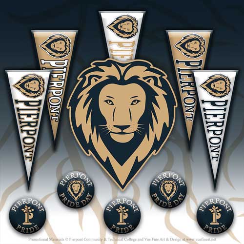 Shelly Solberg's PCTC Lion Logo & Mascot